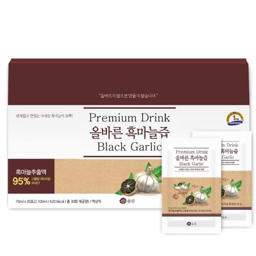 Natural Premium Black Garlic Juice